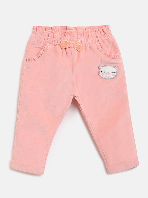 Corduroy Trousers -Pink image number null